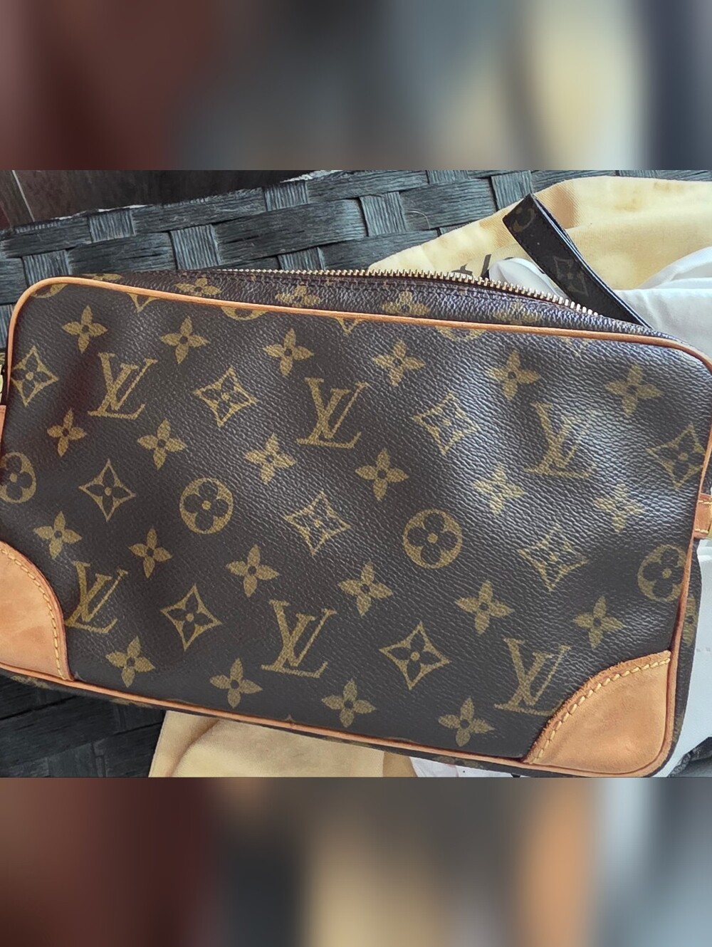 Louis Vuitton Monogram Marly Draggone Clutch - Picture 2 of 16